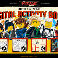 NinjaGo Super Awesome Digital Activity Book